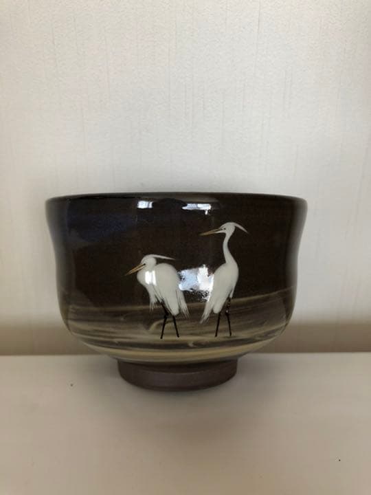 13代　横石臥牛　抹茶碗