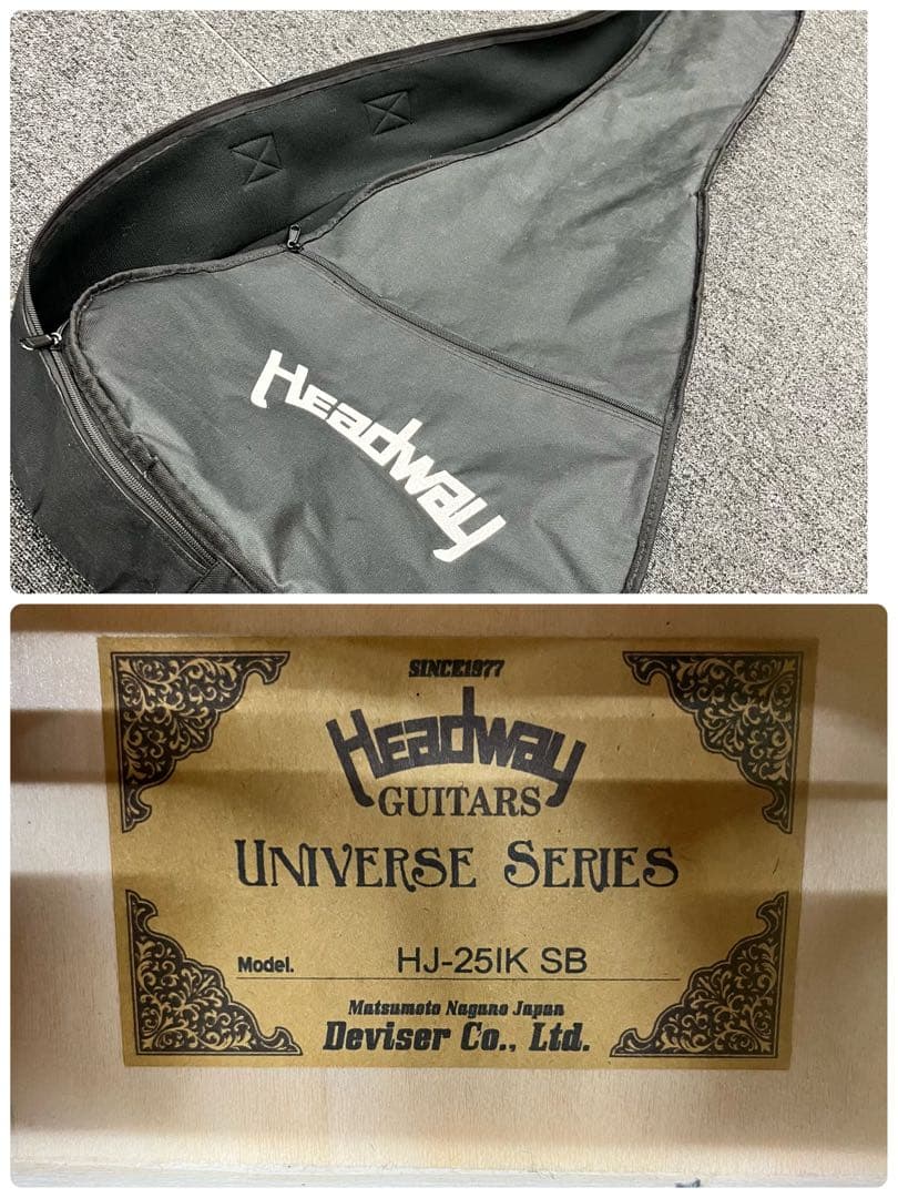 【11421】 HEADWAY HJ-25IK SB アコースティックギター
