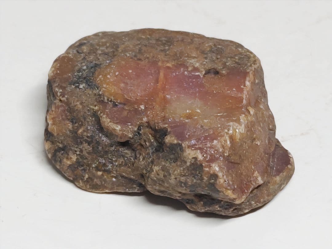 コランダム 53g 鋼玉 ルビー 原石 鑑賞石 自然石 誕生石 鉱物 鉱石 宝石