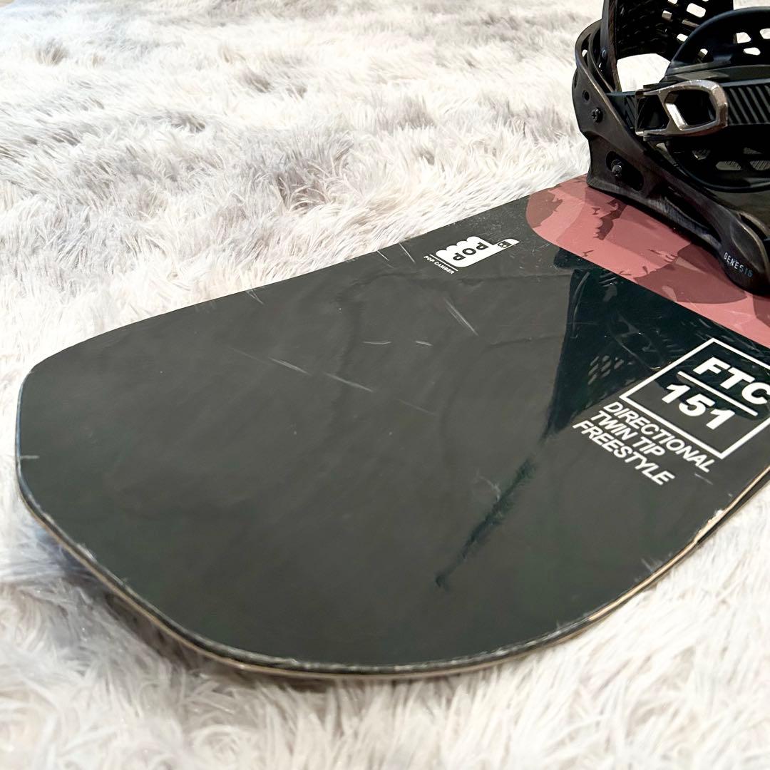 【豪華セット】FANATIC FTC 151cm＋Burton GENESIS