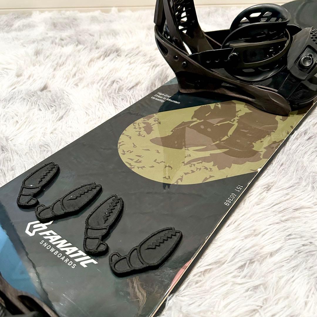 【豪華セット】FANATIC FTC 151cm＋Burton GENESIS