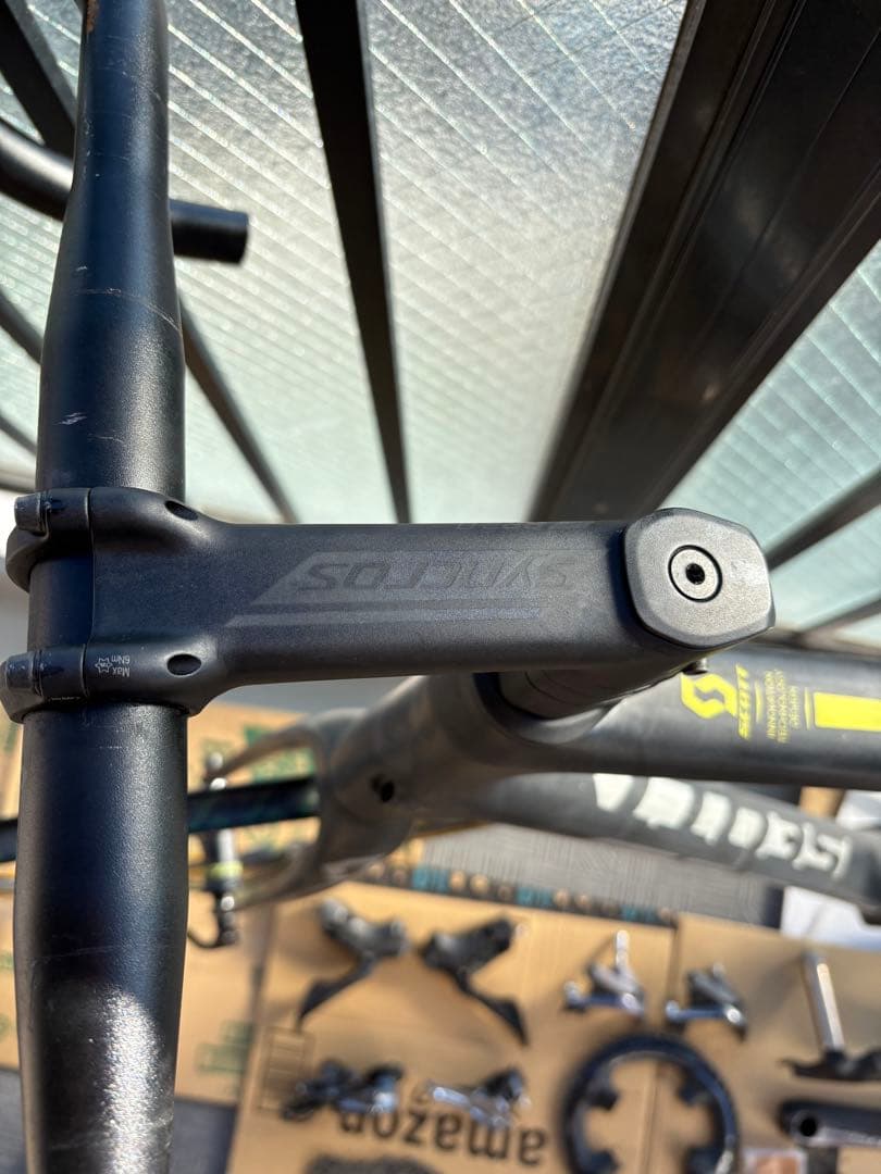 ジャンク品 　SCOTT ADECT10 ロードバイク　カーボンフレーム