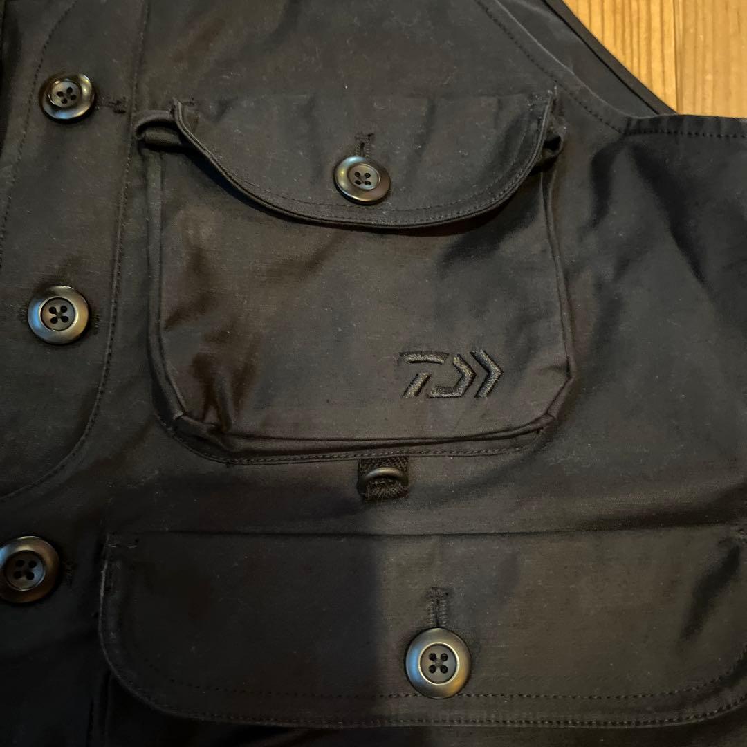 ダイワ フィッシングベスト ブラック　Lサイズ