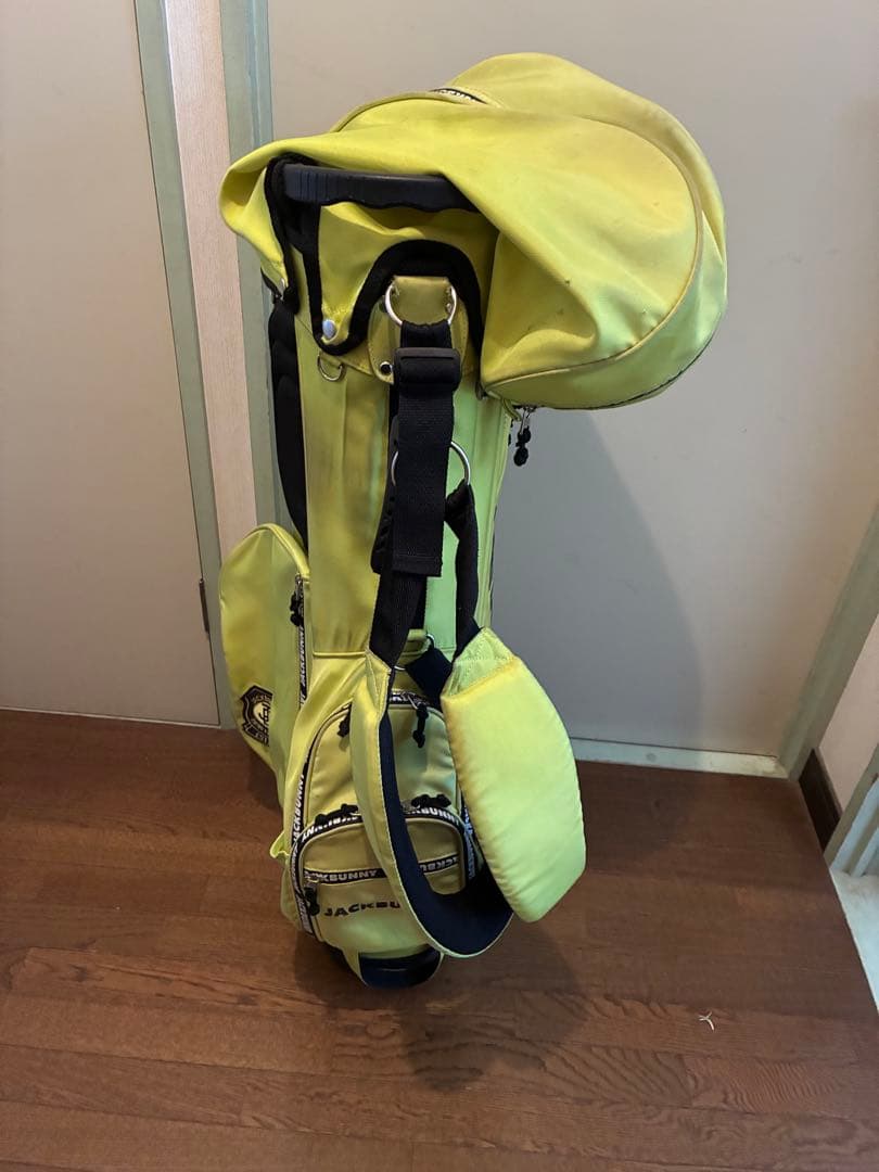 JACK BUNNY イエロー キャディバッグ