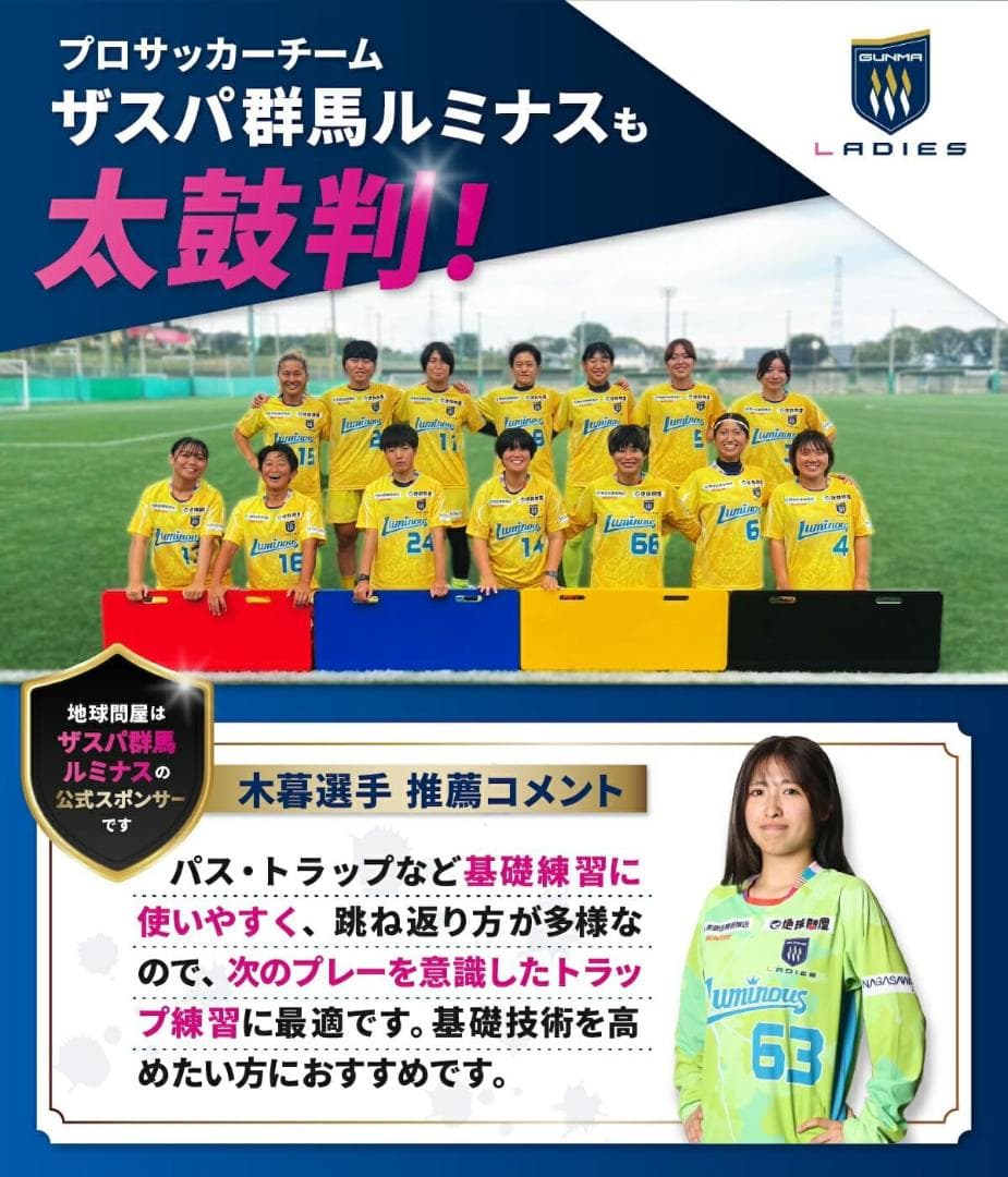 KaRaDaStyle サッカー リバウンドボード 角度調整・折りたたみ