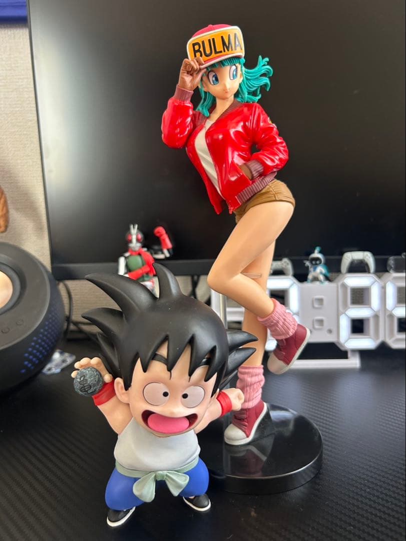 ドラゴンボール ブルマ 悟空(幼少期)