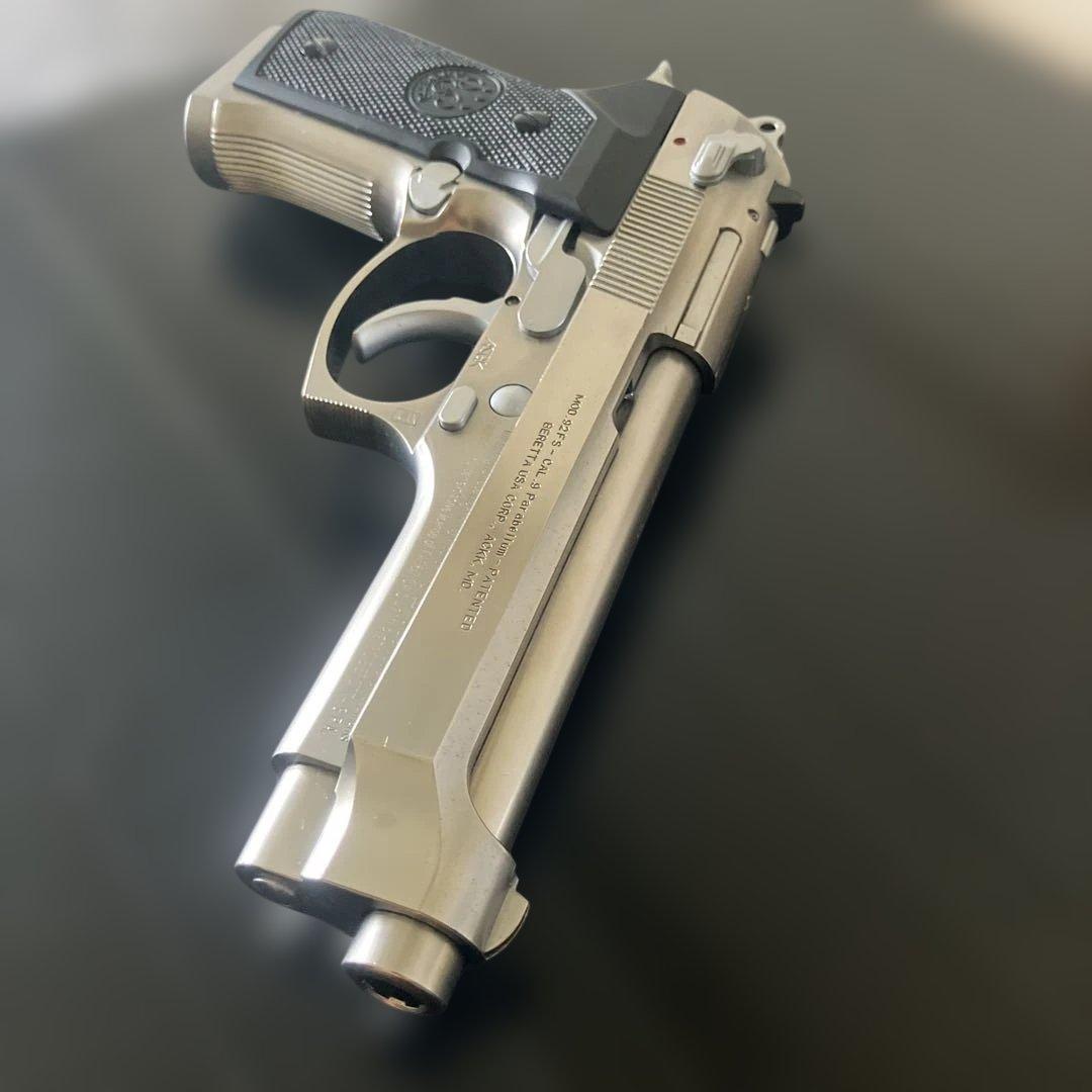 WA製Beretta M92 fsINOXスーパーバージョンR後期ガスガン 美品
