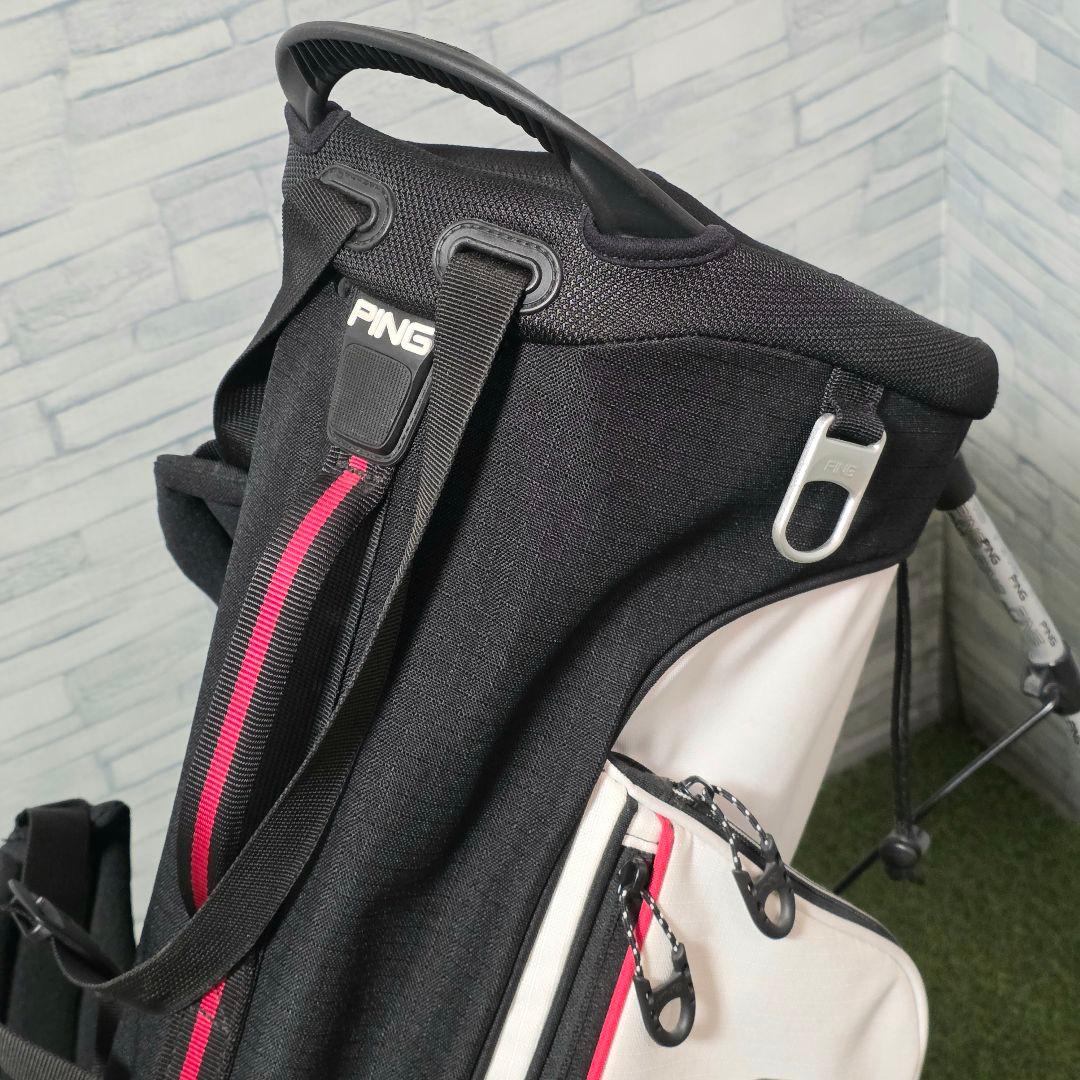 ピン 4シリーズ E2 スタンド式 キャディバッグ 8.5型 PING ホワイト