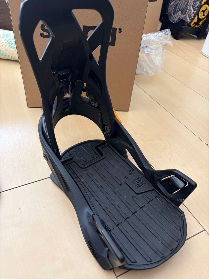 Burton Step On ビンディング ブラック/ホワイト