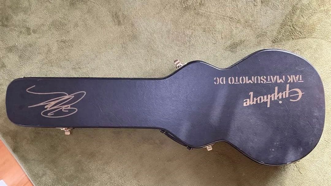 Epiphone Tak DC Goldtop ハードケース付き