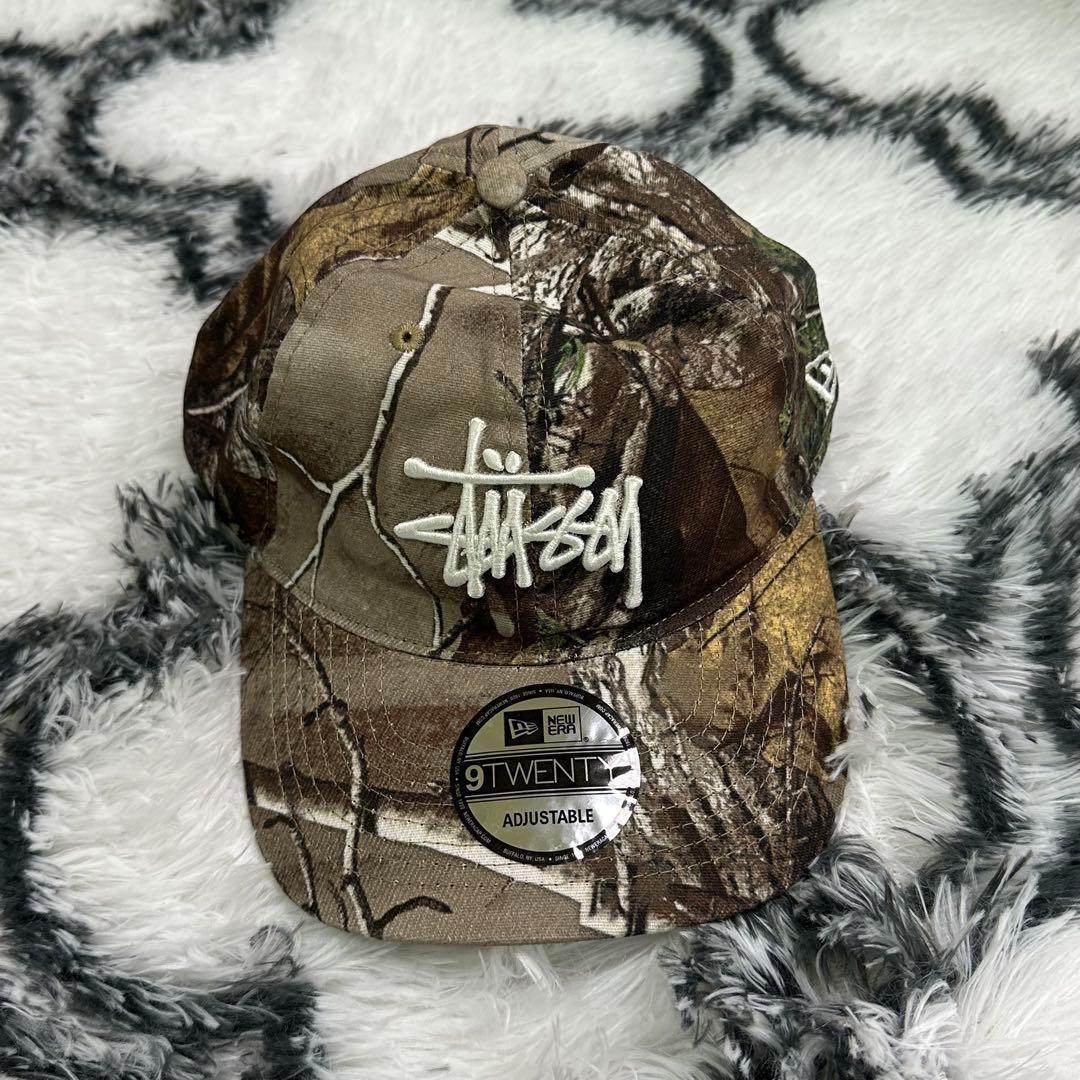 STUSSY 9TWENTY 迷彩キャップ