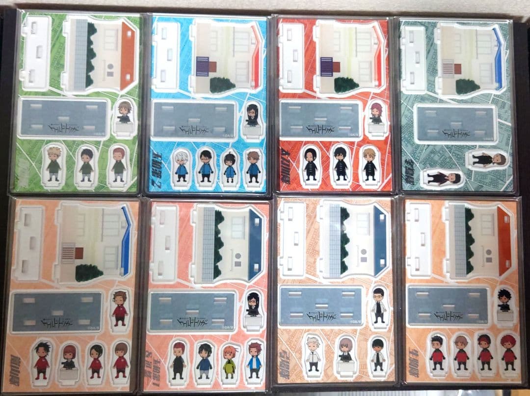 ワールドトリガー　アクリルジオラマ　フルコンプセット