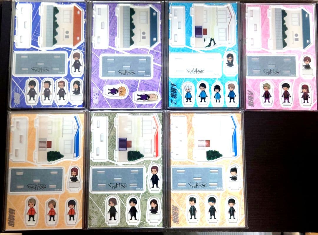 ワールドトリガー　アクリルジオラマ　フルコンプセット