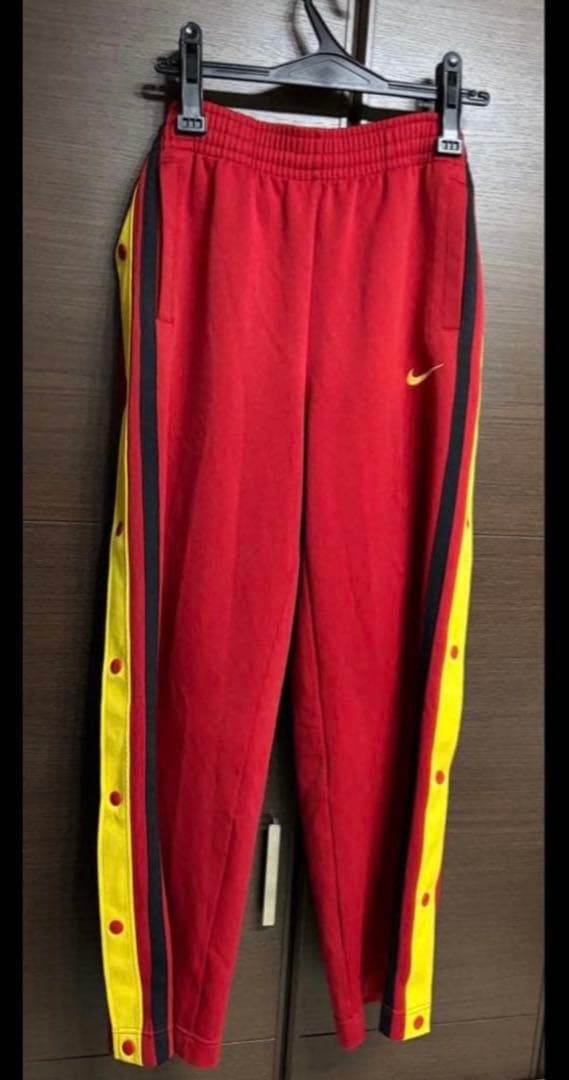 激レア 日本製 00s NIKE 上下セットアップ XL L サイドボタン 刺繍