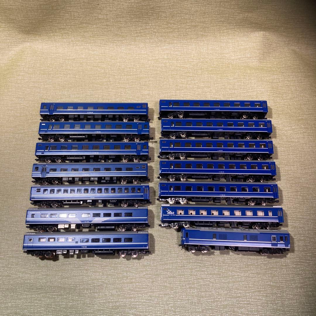 TOMIX 24系25型14両セット(ジャンク)