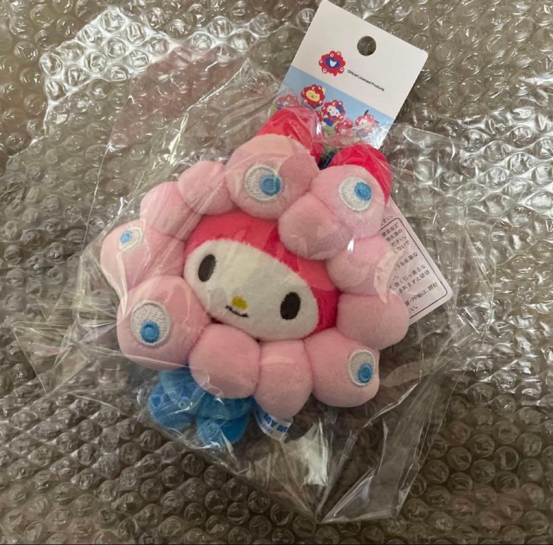 万博　ミャクミャク　サンリオ　マイメロ　ぬいぐるみ　キーホルダー　カラビナ