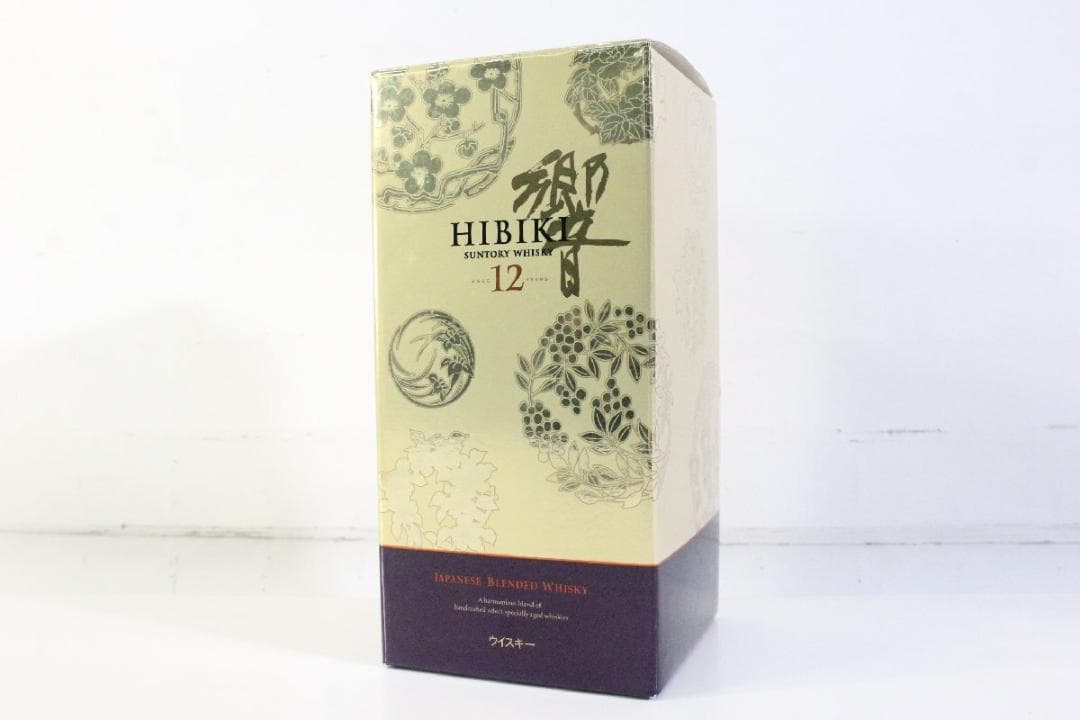 【未開栓】響 HIBIKI 12年 意匠ボトル 花鳥風月 700ml 43% ①