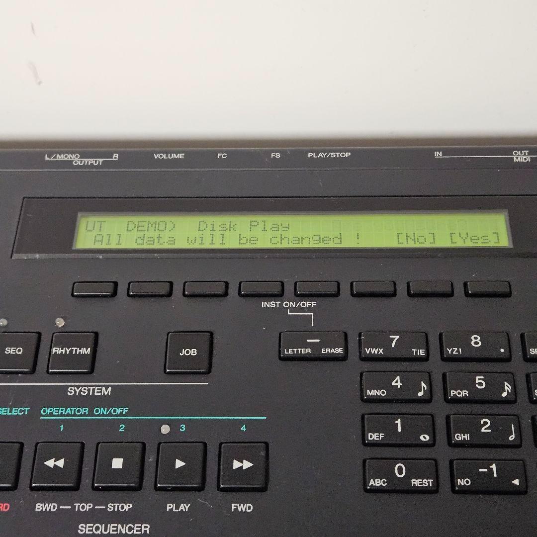 【現状渡し】FM音源 YAMAHA V50 シンセサイザー