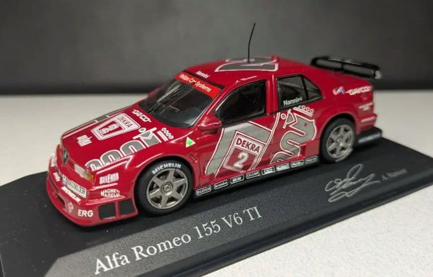 ミニチャンプス　アルファロメオ155 94DTM ナニーニ