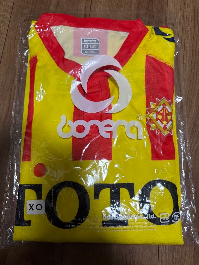 ギラヴァンツ北九州　2015年ユニフォーム　長袖　 XO bonera