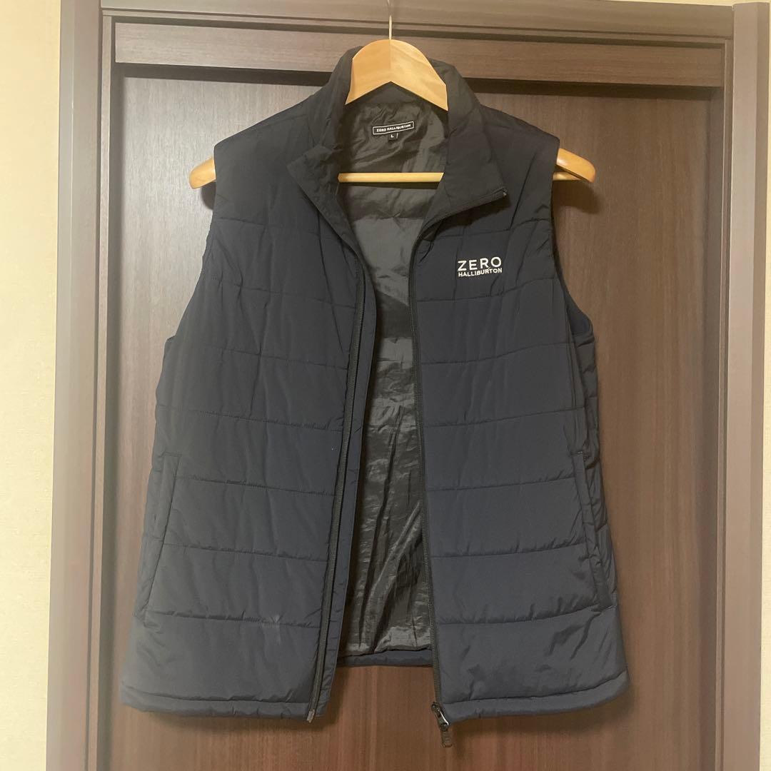 ZEROHALLIBURTONベスト ネイビー サイズＬ