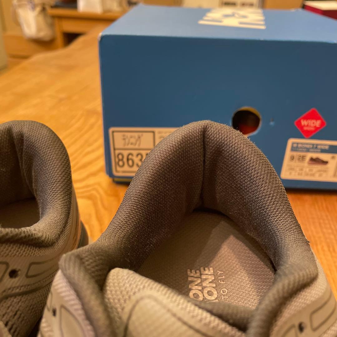 HOKA ONE ONE ホカ オネオネ M BONDI 7 27cm 2E