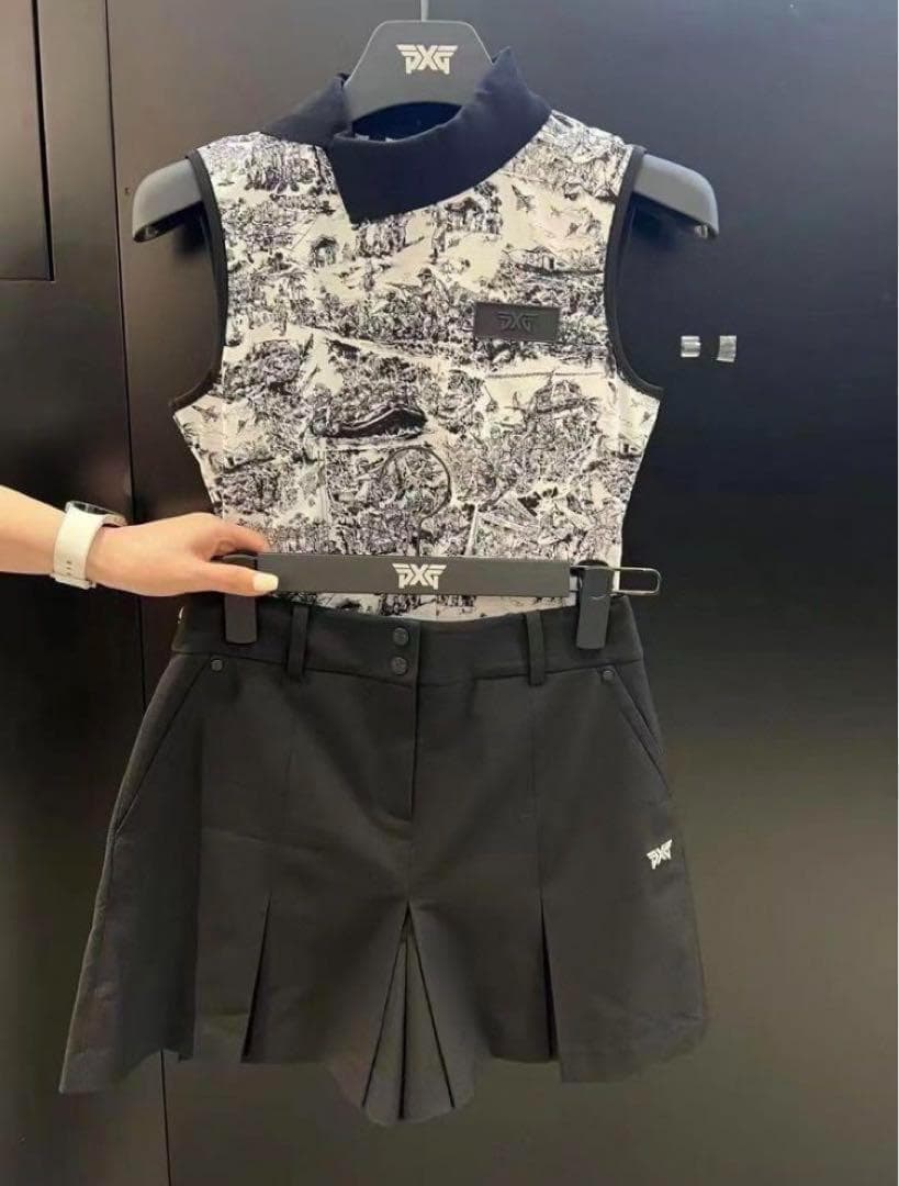 【2月末まで】GPX レディースゴルフスカート⚫︎スポーツまミニスカートL