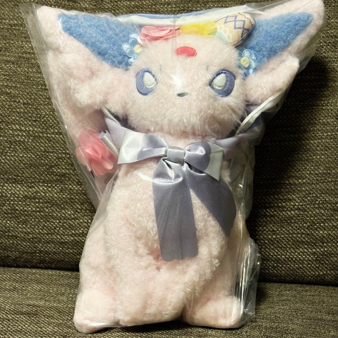 Pokémon Botanical Easter エーフィ ぬいぐるみ
