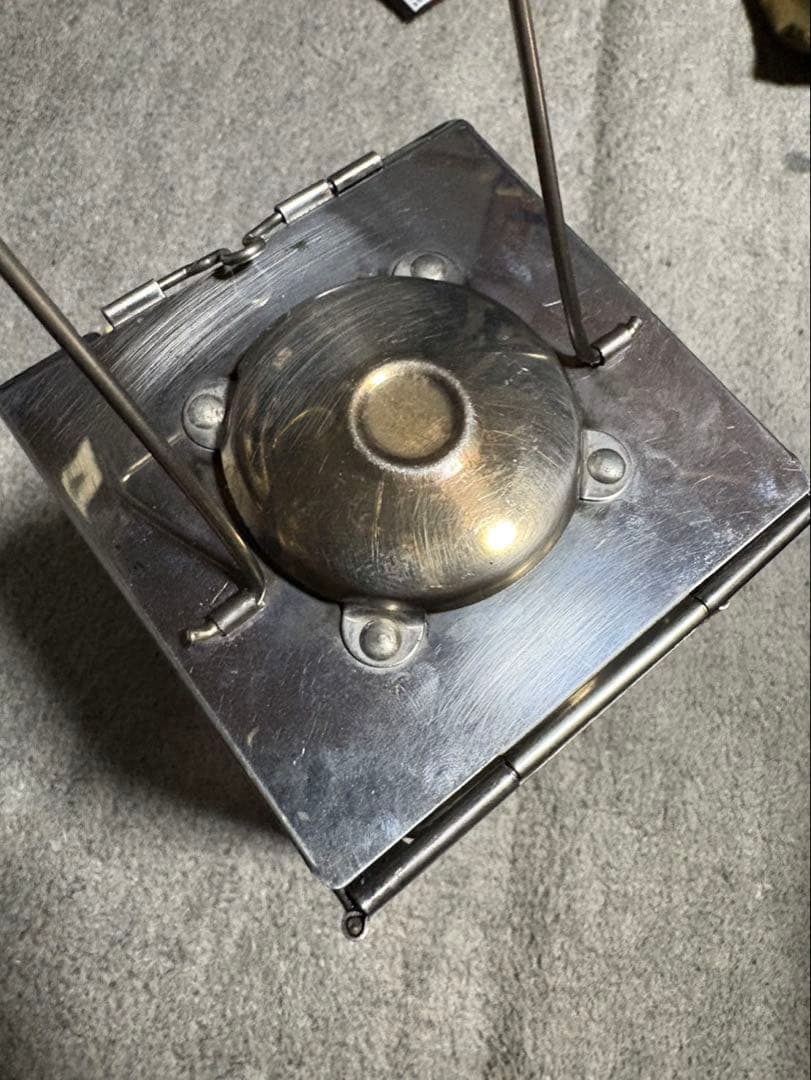 ★値下げ中★ スイス軍 折り畳み式 フォールディングキャンドルランタン 希少