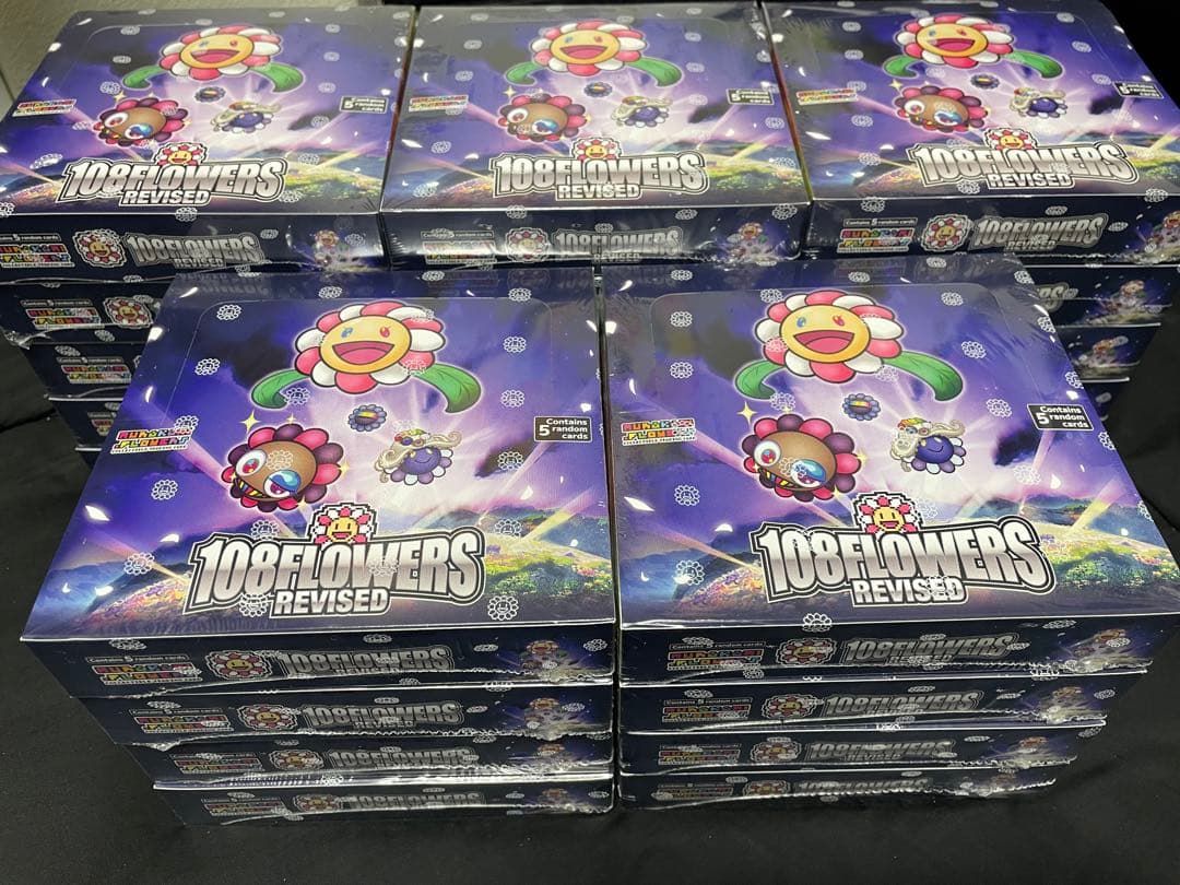 108フラワーズREVISED 英語版シュリンク付き　23BOX 若干箱潰れあり