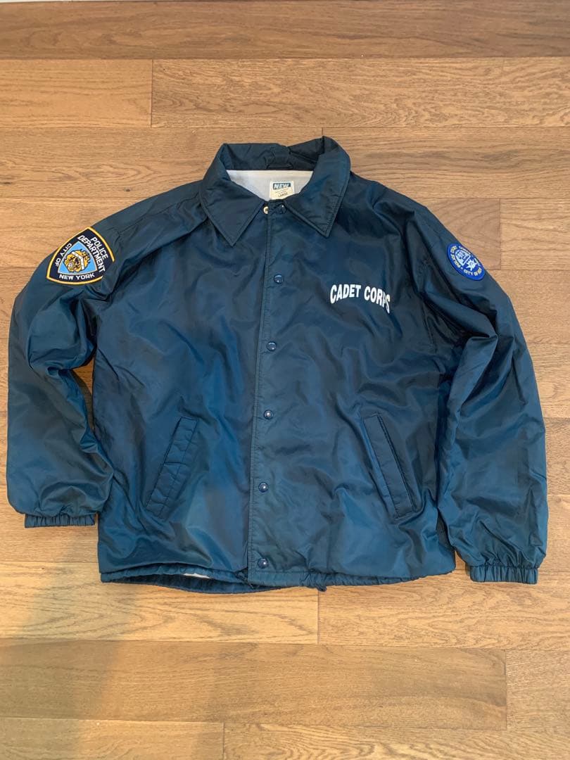 激レア！NYPD（ニューヨーク市警）カデット・コープスコーチジャケット