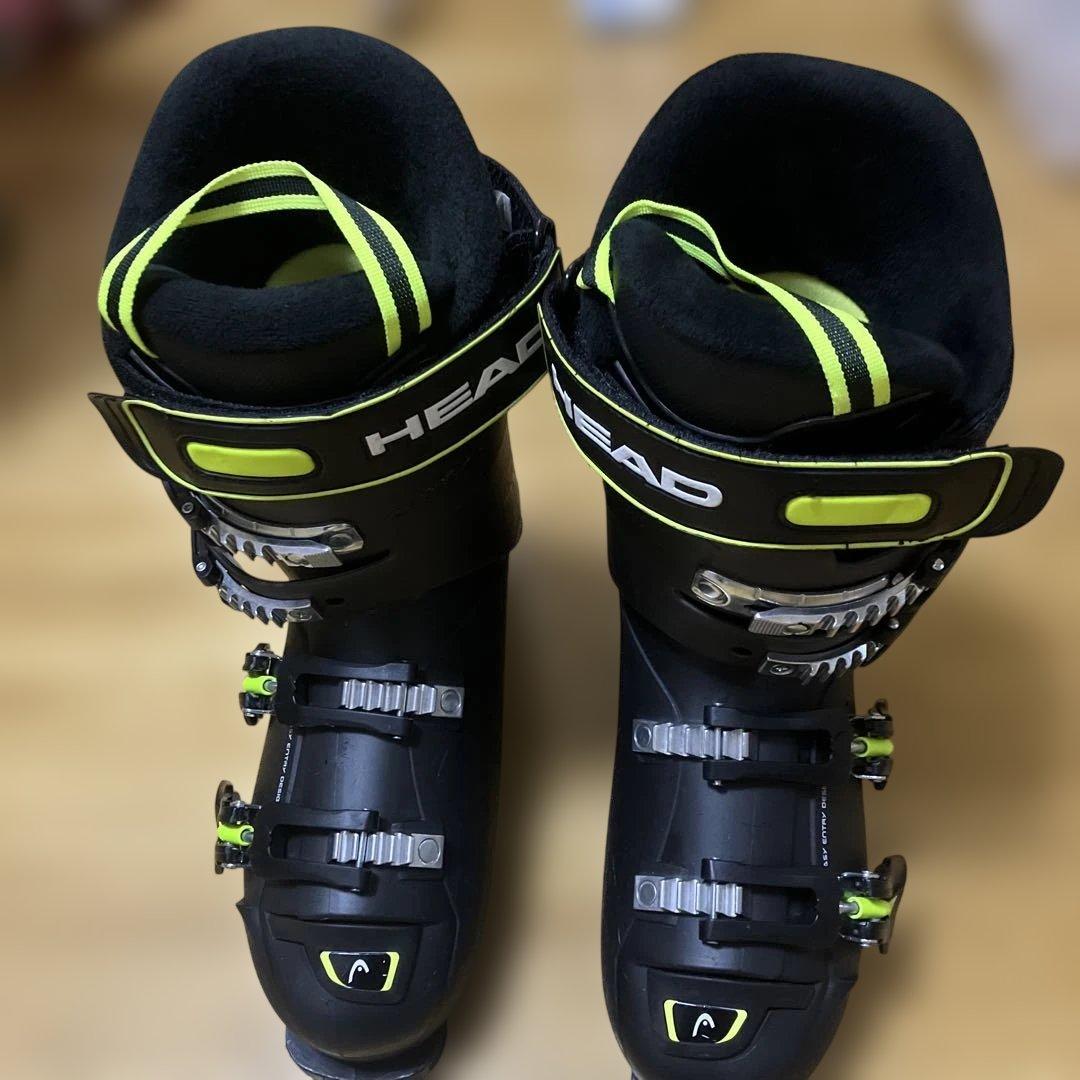 【美品】ヘッド　HEAD スキーブーツ　27cm ブーツ長31cm 4バックル