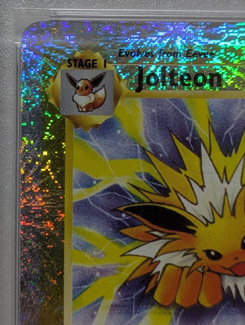 ポケモンカード サンダース　Jolteon　リバースホロ海外版　psa8
