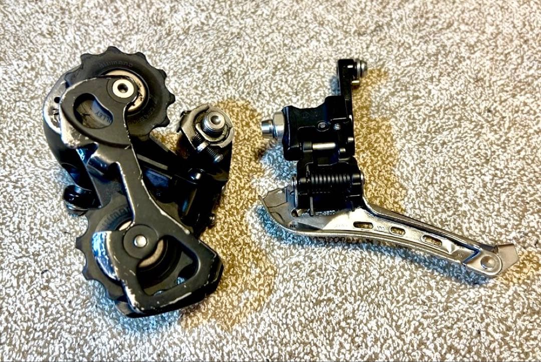 せいたこ様分　シマノ クランク・F&Rディレイラー　セット