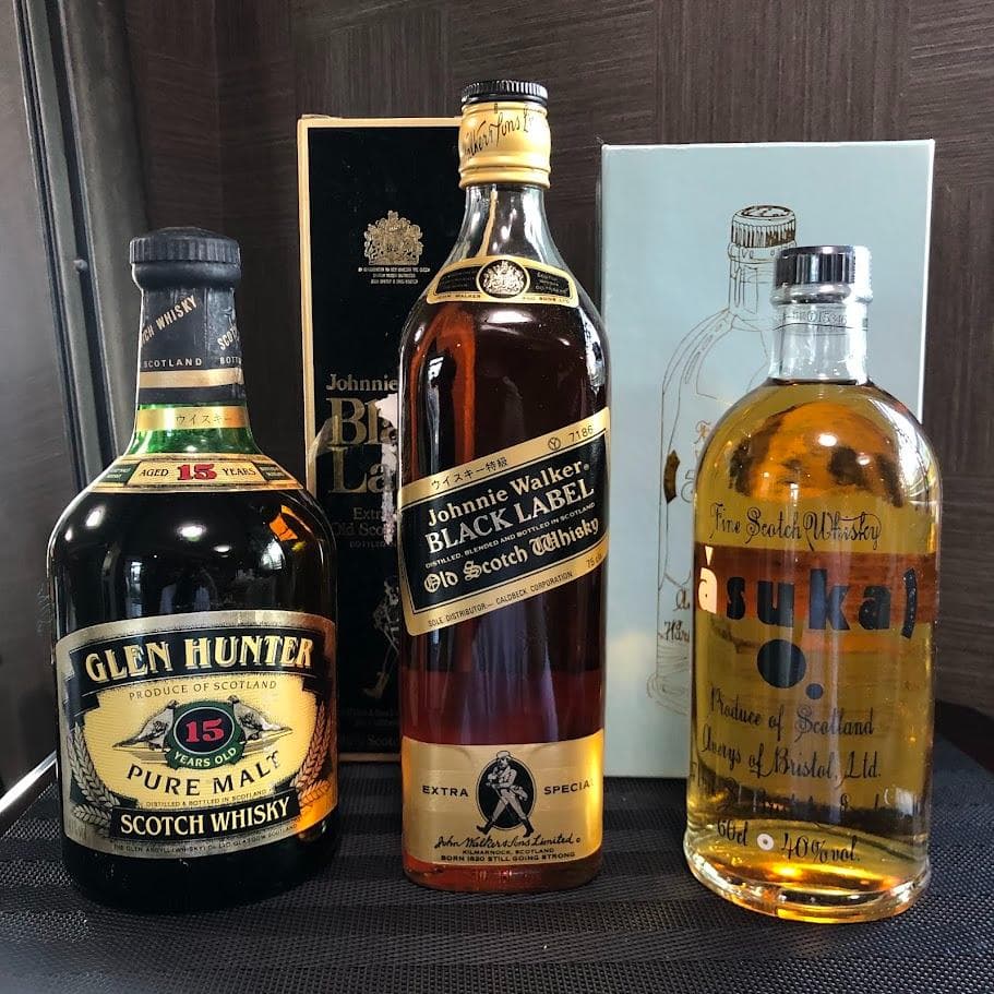 L*+様 1000円～ グレンハンター ピュアモルト15年＆ジョニーウォーカー