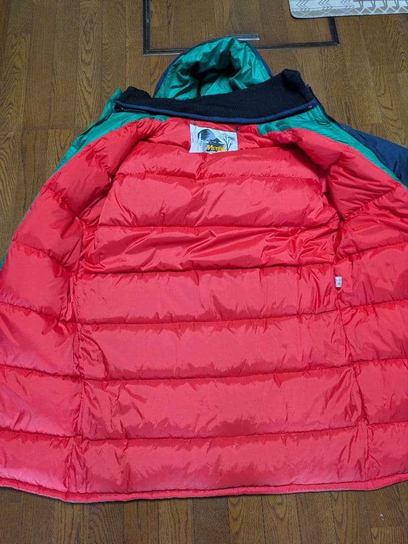 シミズ Shimizu meglio ロングダウンコート サイズL 防寒 へら