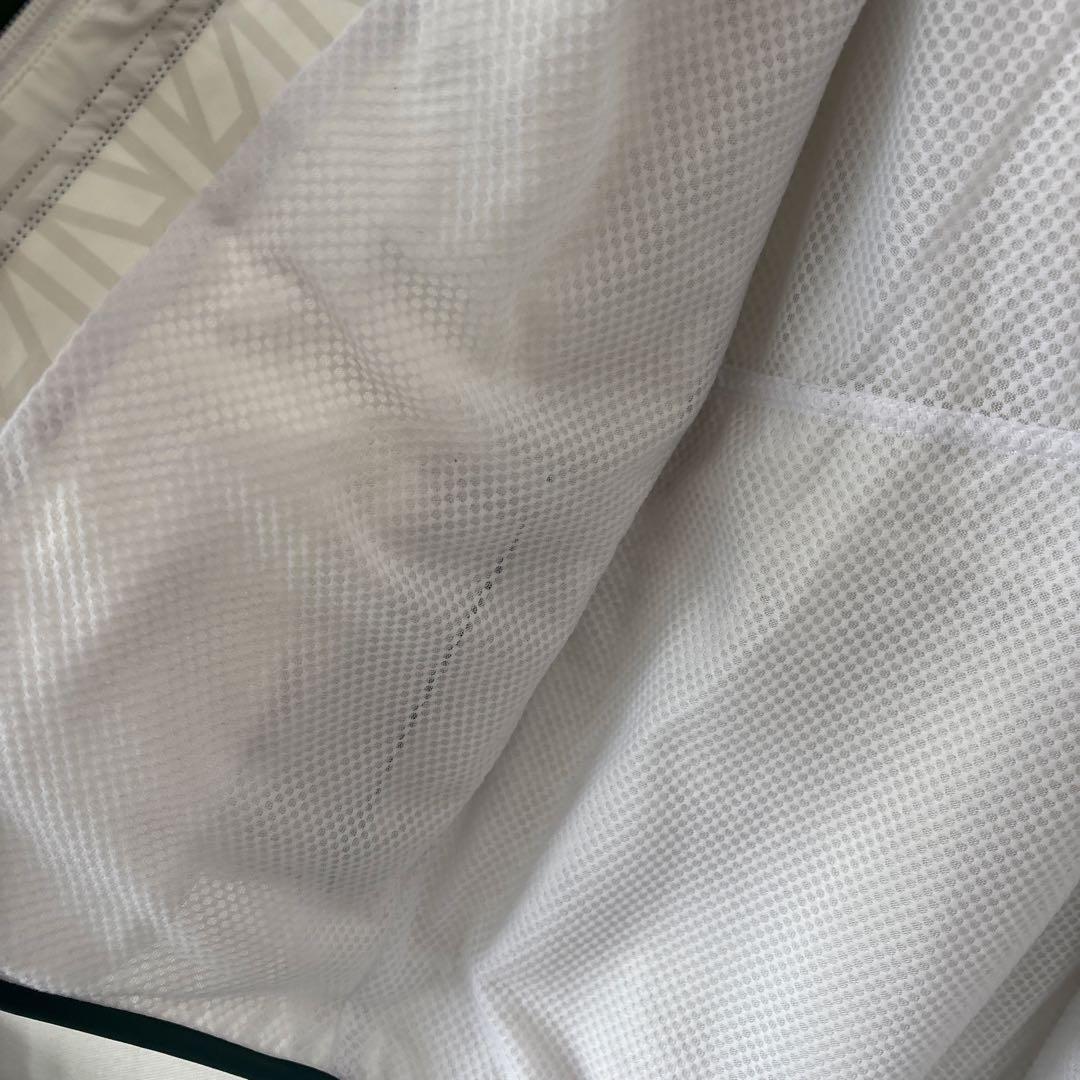 Admiral フード付きジャケット ホワイト/グリーン