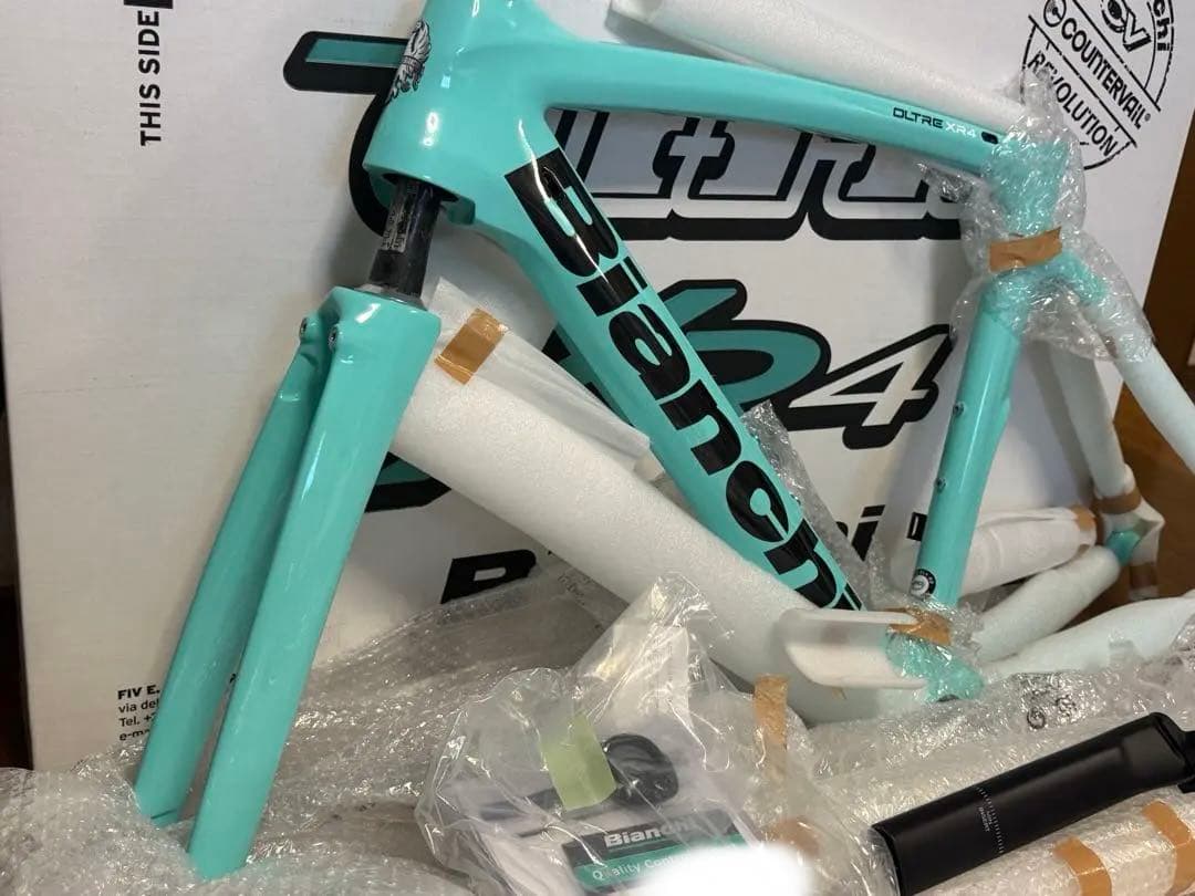 【新品】ビアンキ オルトレ XR4リムブレーキ 53サイズ メトロン5Dハンドル