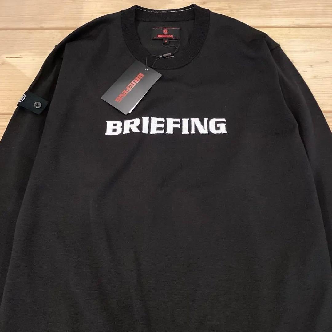 新品　BRIEFING MEN’S WR CREWNECK KNIT M