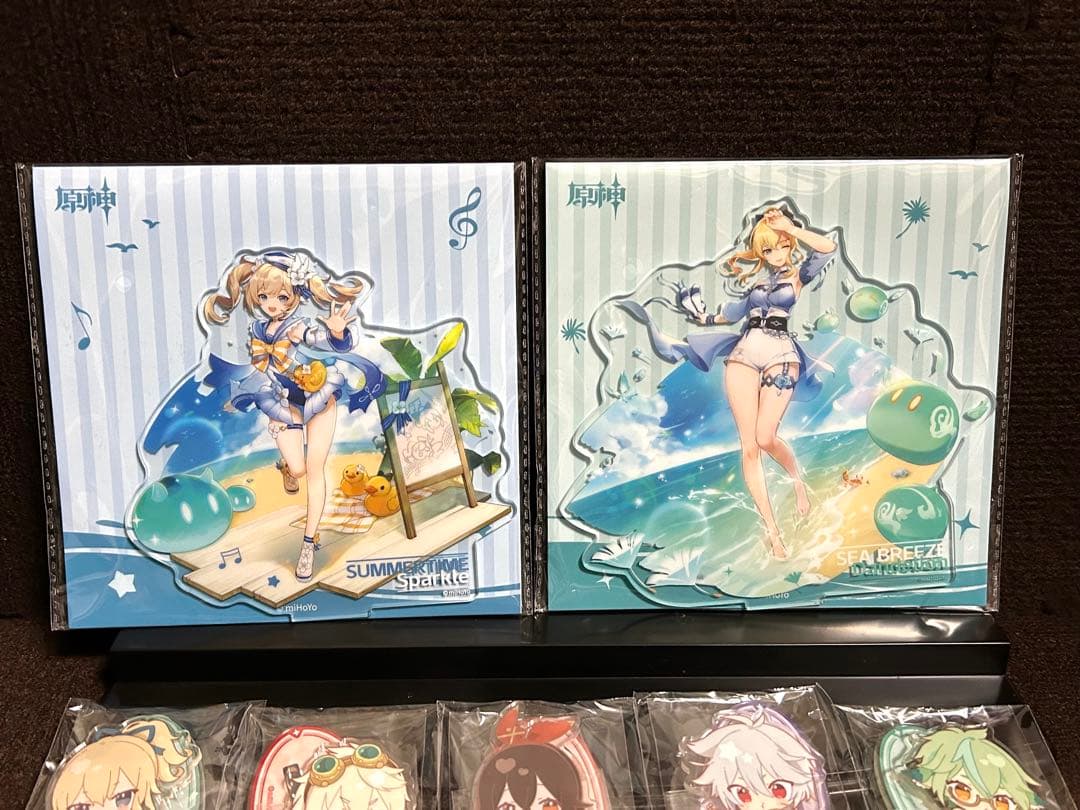 原神 アクリルスタンド  ジン　バーバラ　スイパラ　アクスタ　カプセルストラップ