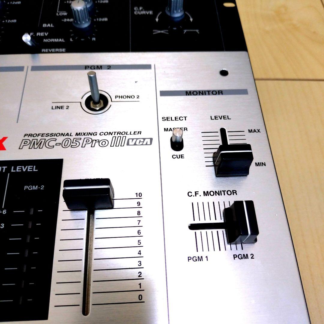 Vestax PMC-05 Pro Ⅲ VCA ミキサー フェーダーメンテ