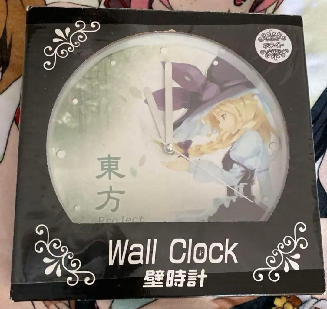 東方project 霧雨魔理沙　掛け時計　クロック　WC7