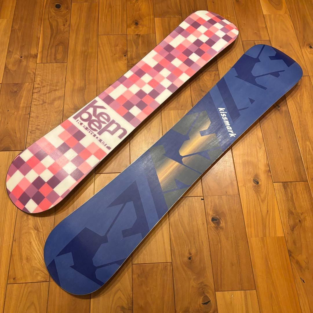 Kissmark 154 Kemper 145 キャンバー2枚セット ボード板