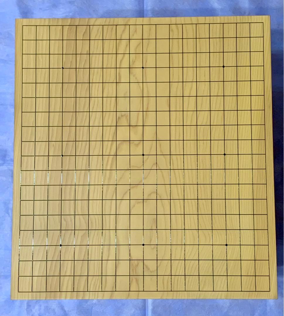国産本榧碁盤 5.7寸 木表 リペア後未使用品