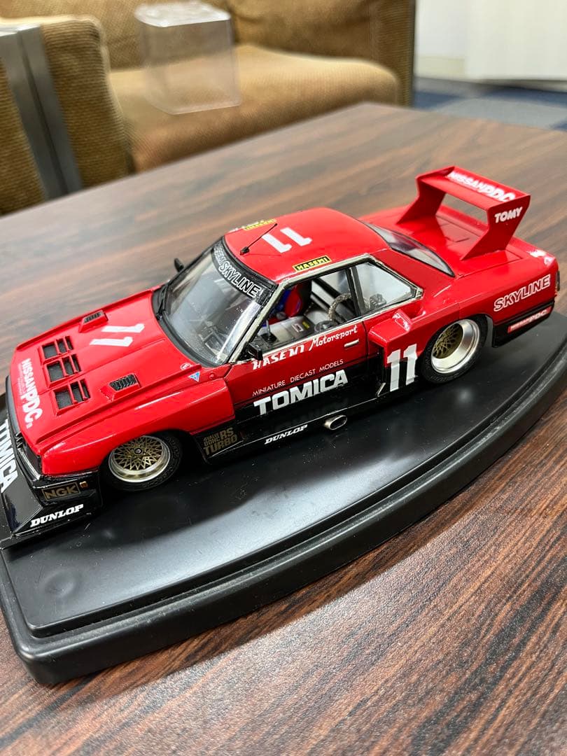プラモデル　[アオシマ］1/24 スカイライン　ターボシルエット
