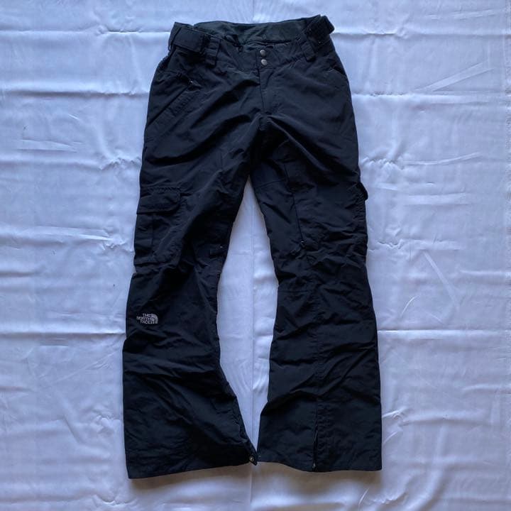 【美品】ノースフェイス  ナイロンパンツ ボード スキーウェア Sサイズ 黒