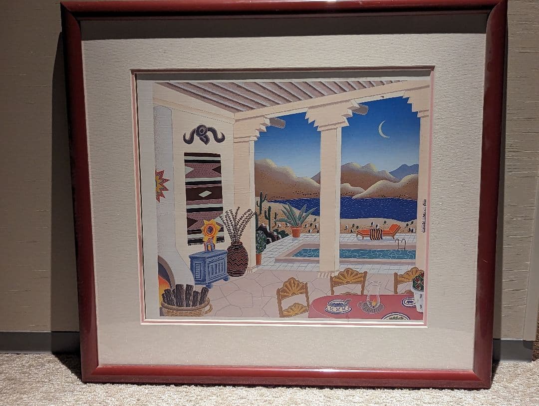 トーマス マックナイト アリゾナ アメリカ製 ヴィンテージポスター 1991年