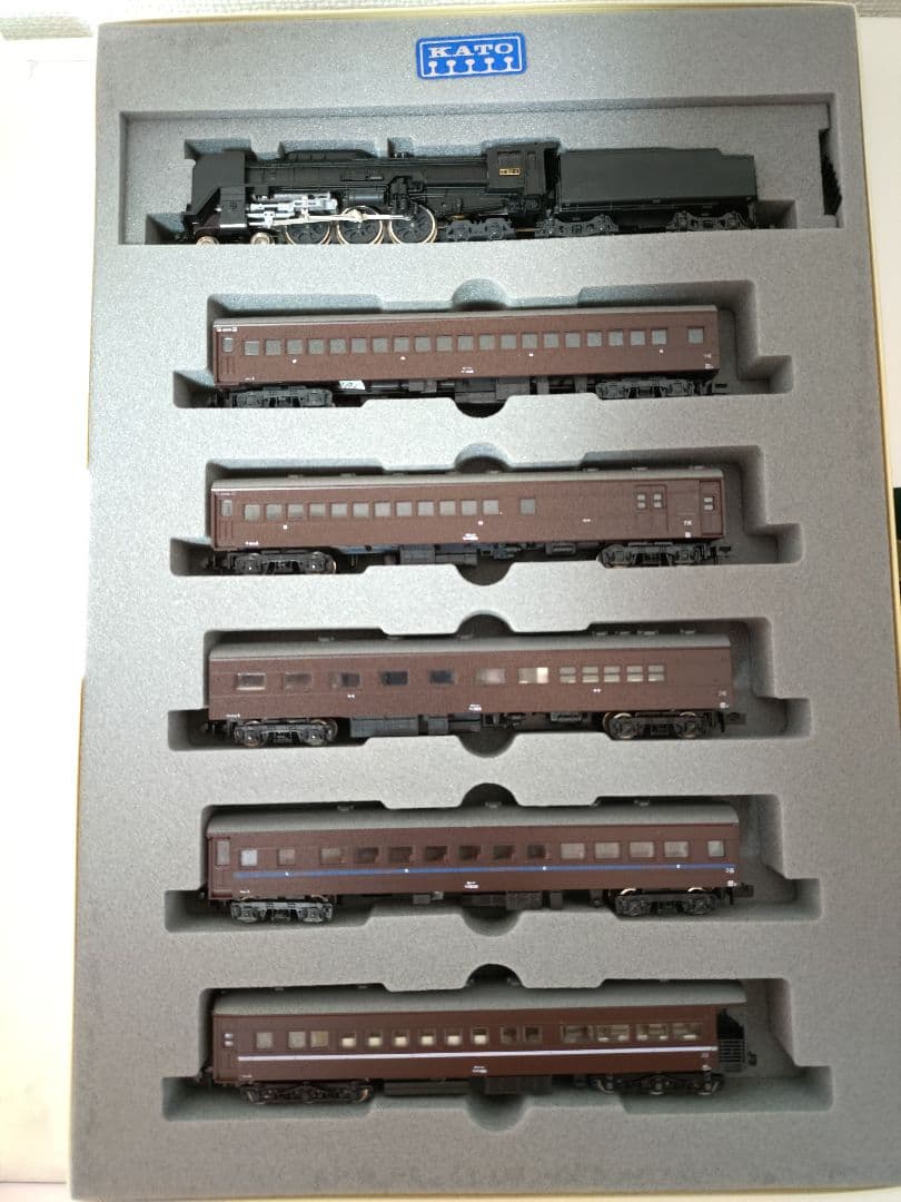 【匿名配送】KATO10-100 C62　スハ44系