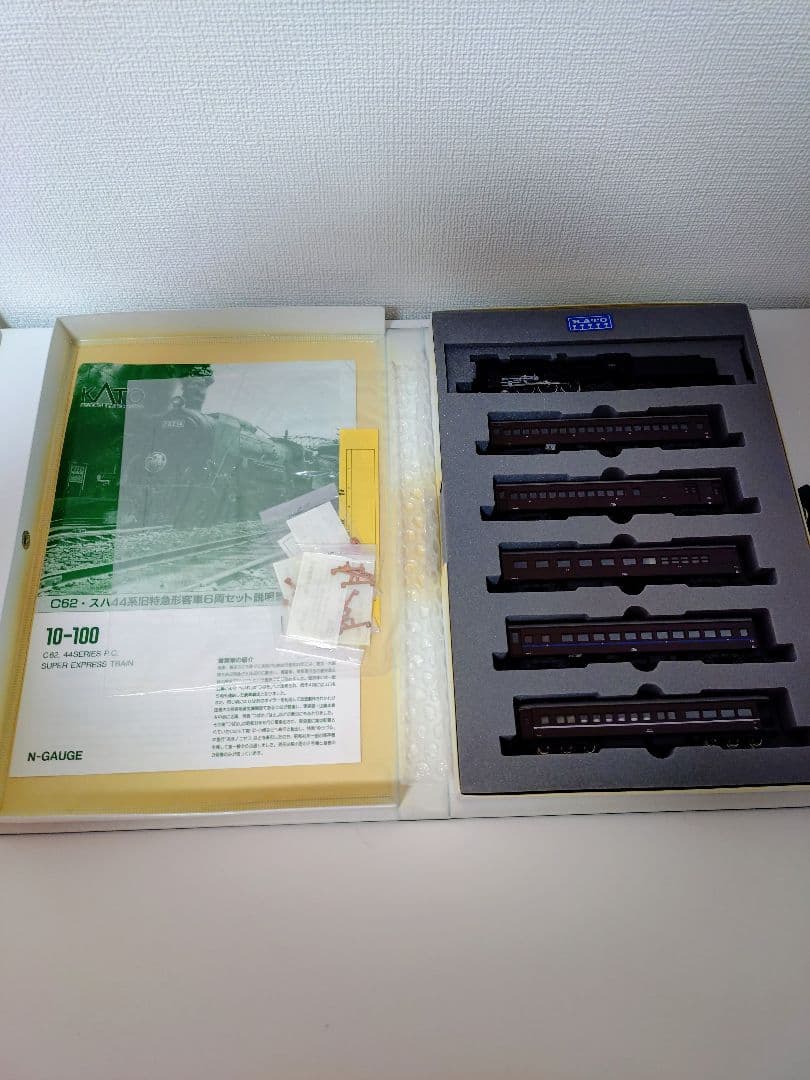 【匿名配送】KATO10-100 C62　スハ44系
