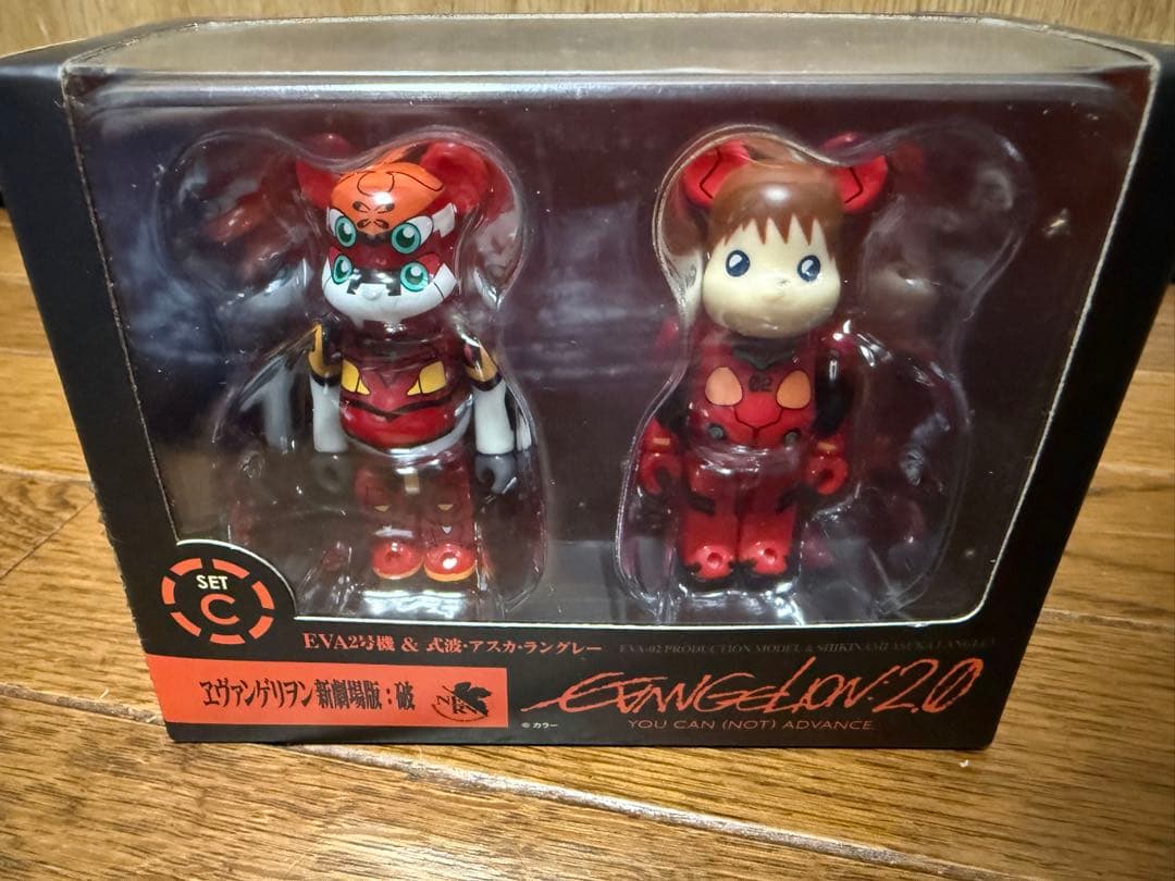 BE@RBRICK エヴァンゲリオンアスカ新劇場版破と仮面ライダーオーズセット
